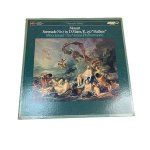Vintage Classical Vinyl Mozart Serenade No.7 in D Major, K.250 "Haffner"